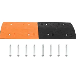 Verkeersdrempel 97x32,5x4 rubber geel en zwart><noscript><img width=