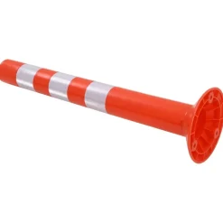Uithangborden*vidaXL Verkeerspalen 75 cm kunststof 2 st