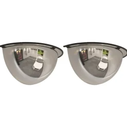 Uithangborden*vidaXL Verkeersspiegel halve bol 2 st Ø 40 cm acryl