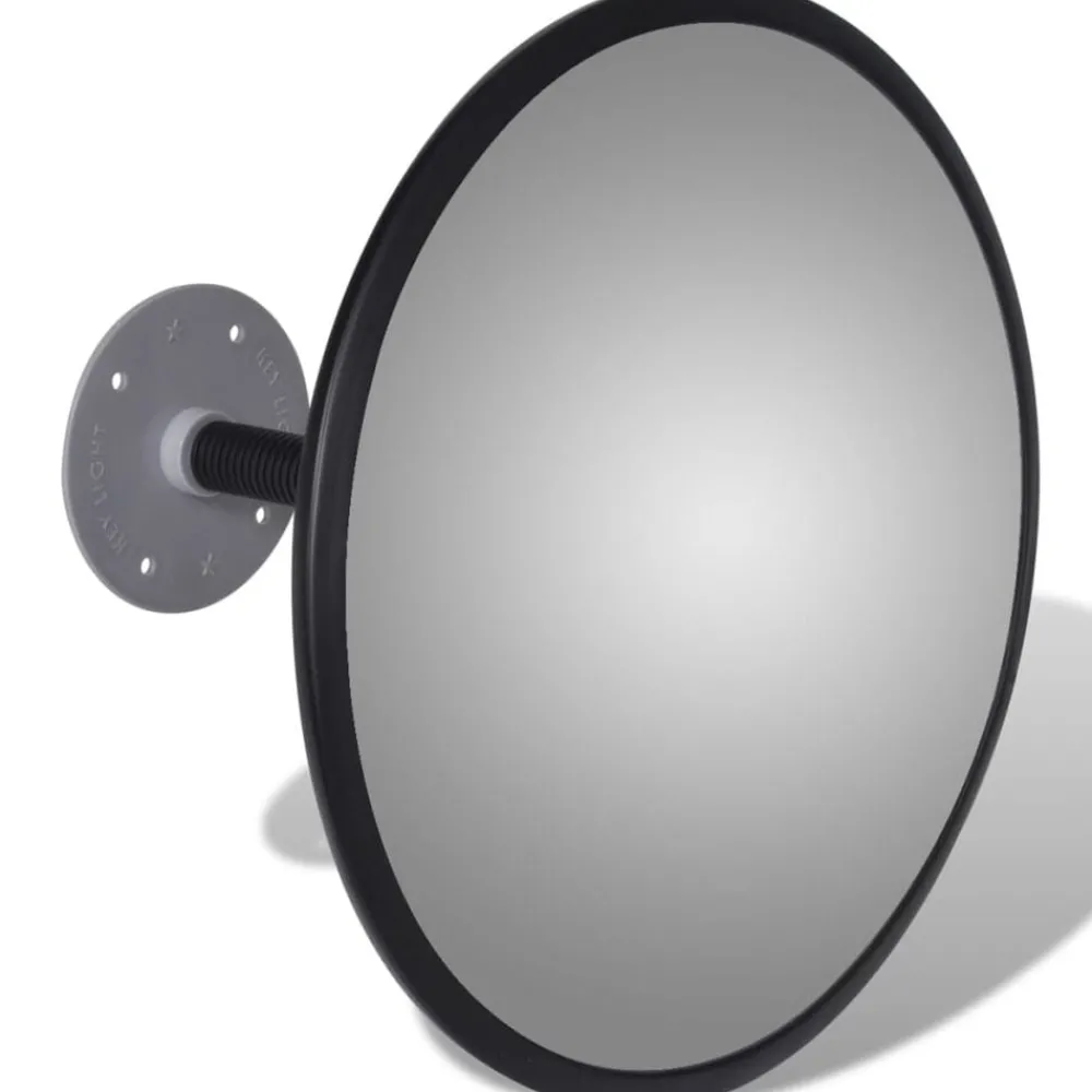 Verkeersspiegel voor binnen 30 cm acryl zwart>vidaXL