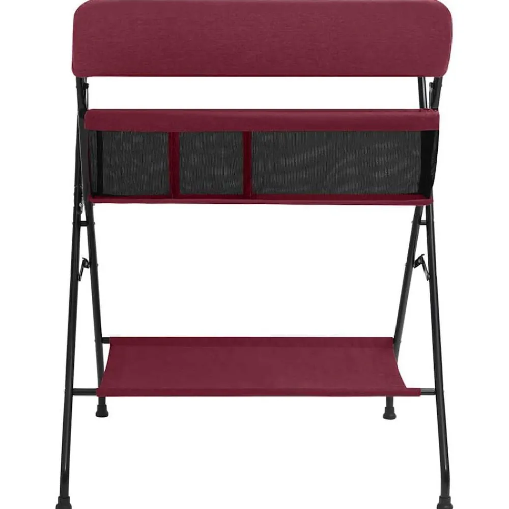 Luiermaterialen*vidaXL Verschoontafel ijzer Rood
