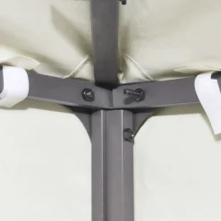 Vervangend tentdoek prieel 310 g/m² 3x3 m crèmewit><noscript><img width=