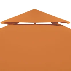 Tuin & Gazon*vidaXL Vervangend tentdoek prieel 310 g/m² 3x3 m Oranje