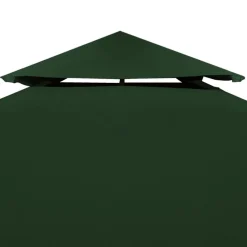 Tuin & Gazon*vidaXL Vervangend tentdoek prieel 310 g/m² 3x3 m Groen