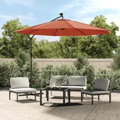 Vervangingsdoek voor zweefparasol 300 cm kleurig>vidaXL New