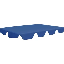 Tuin & Gazon*vidaXL Vervangingsluifel voor schommelbank 188/168x145/110 cm Blauw
