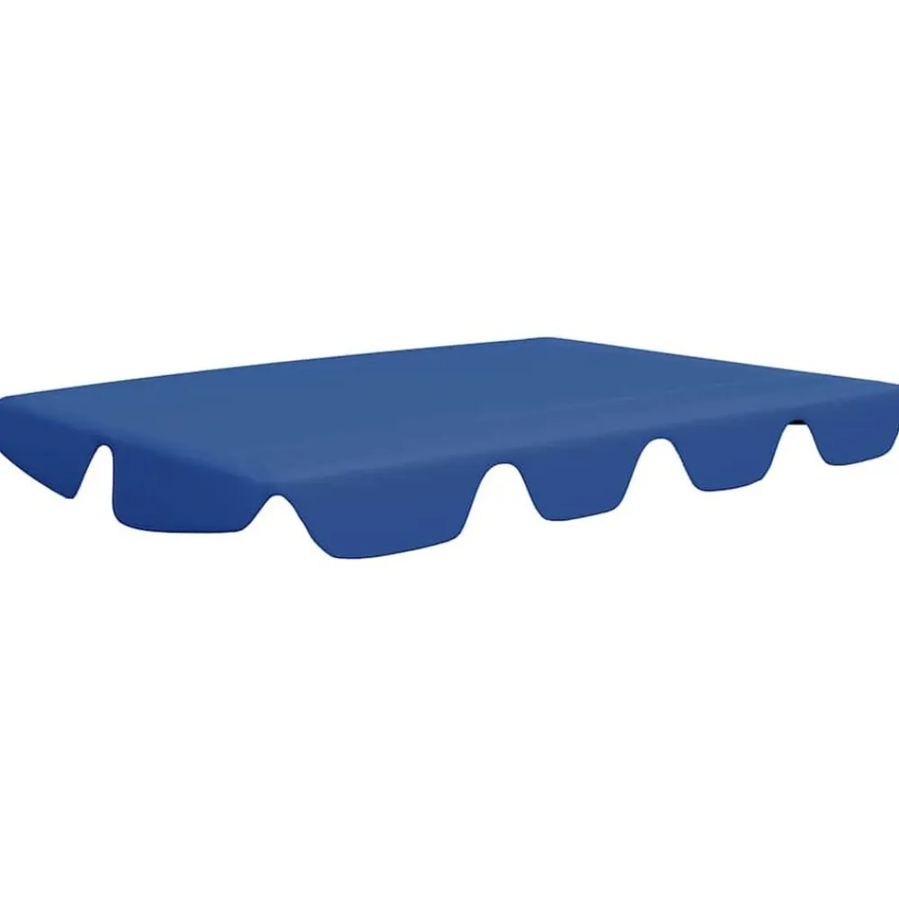 Tuin & Gazon*vidaXL Vervangingsluifel voor schommelbank 188/168x145/110 cm Blauw