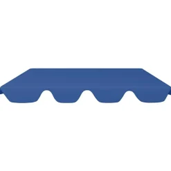 Tuin & Gazon*vidaXL Vervangingsluifel voor schommelbank 188/168x145/110 cm Blauw