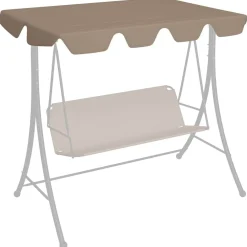Vervangingsluifel voor schommelbank 188/168x145/110 cm>vidaXL