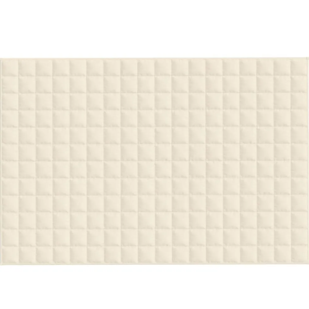 Verzwaringsdeken 120x180 cm 5 kg stof lichtcrèmekleurig>vidaXL Online
