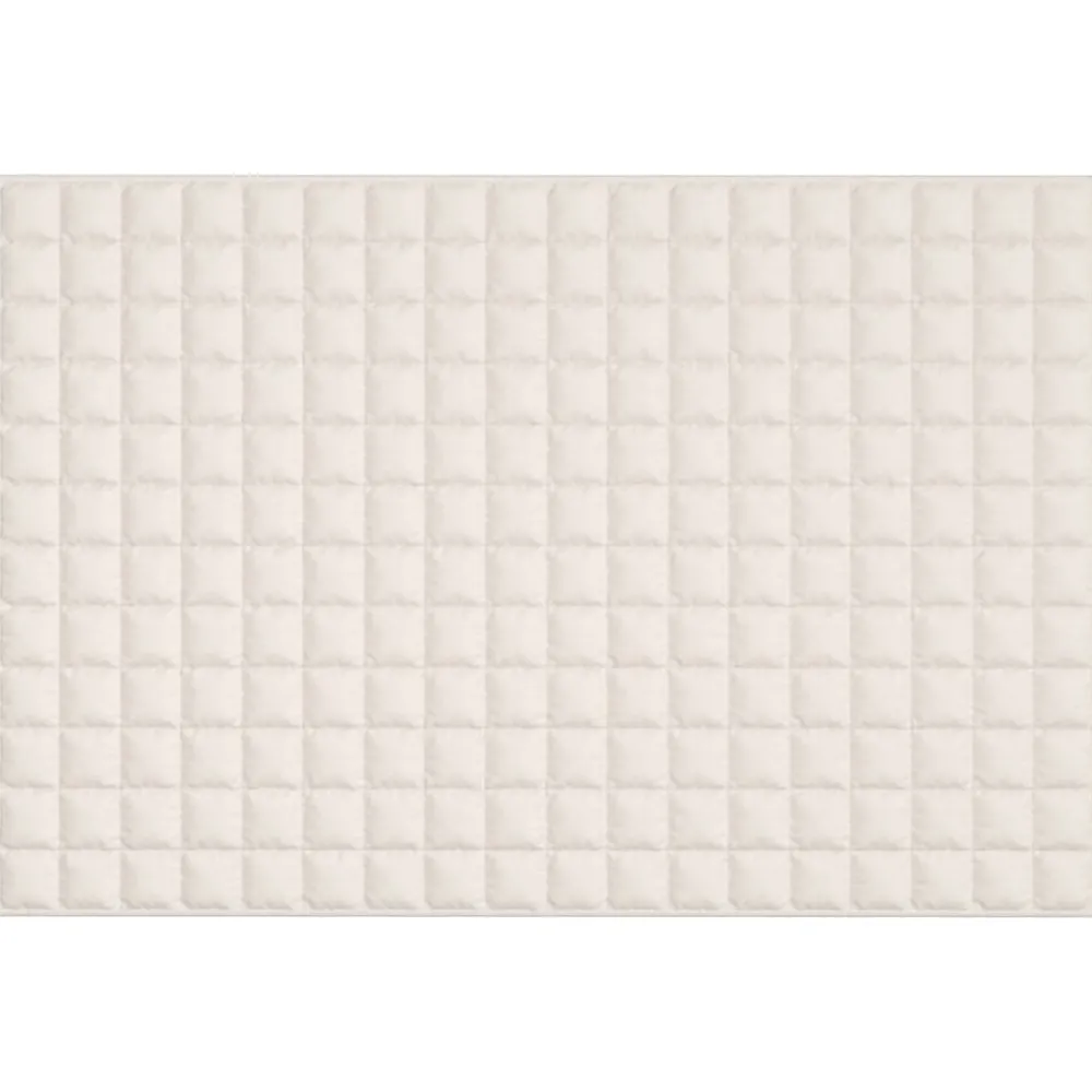 Linnengoed*vidaXL Verzwaringsdeken 120x180 cm 9 kg stof lichtcrèmekleurig Crème