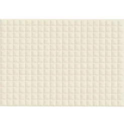 Linnengoed*vidaXL Verzwaringsdeken 138x200 cm 6 kg stof lichtcrèmekleurig Crème