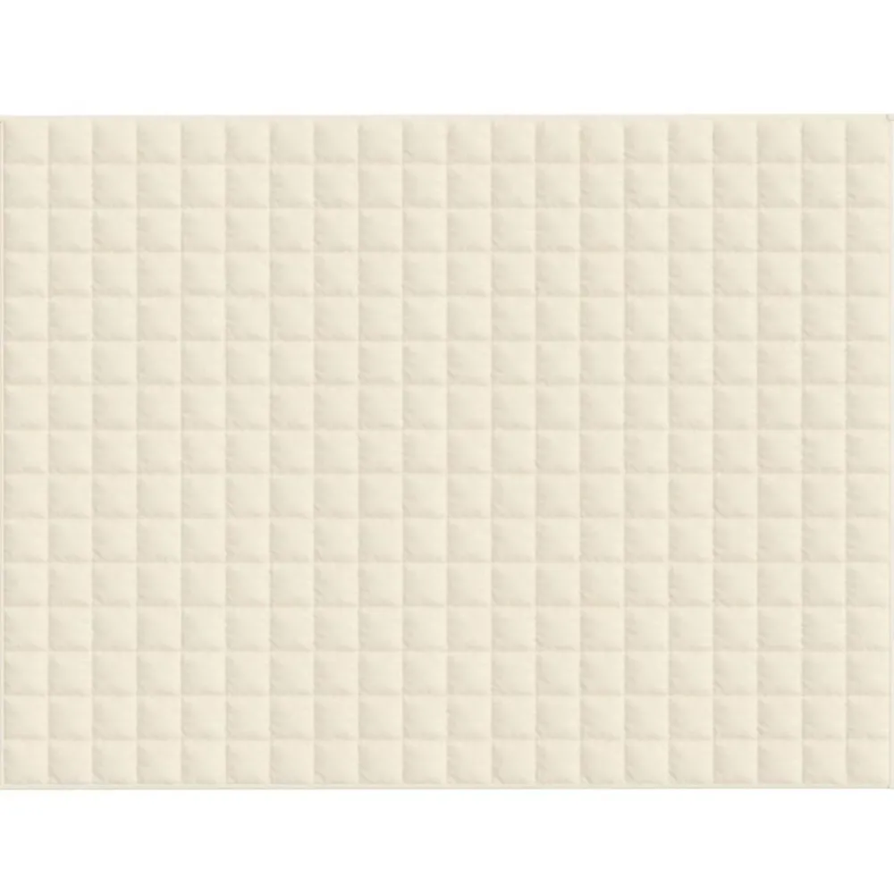 Verzwaringsdeken 150x200 cm 11 kg stof lichtcrèmekleurig>vidaXL Best