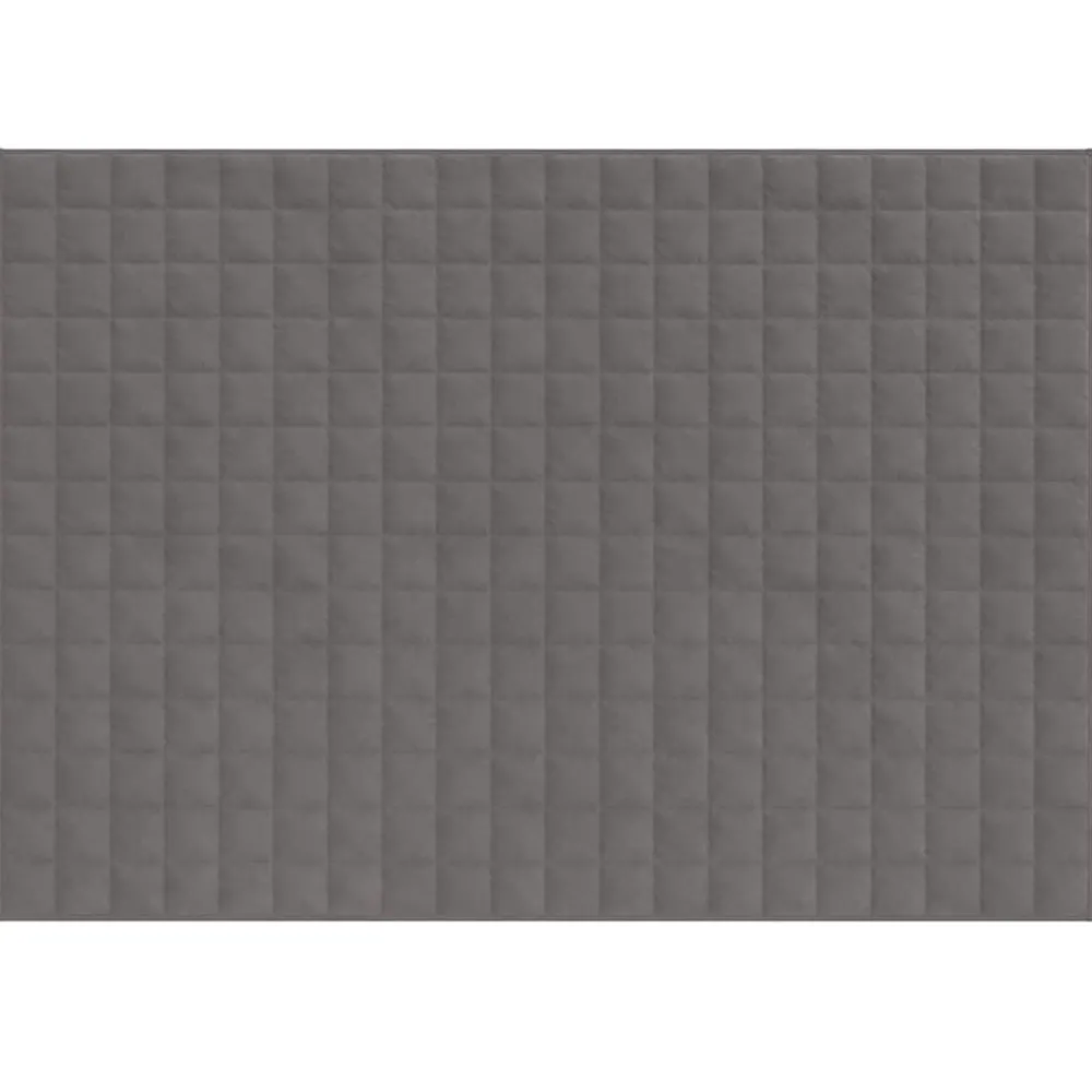Linnengoed*vidaXL Verzwaringsdeken 150x200 cm 7 kg stof Grijs