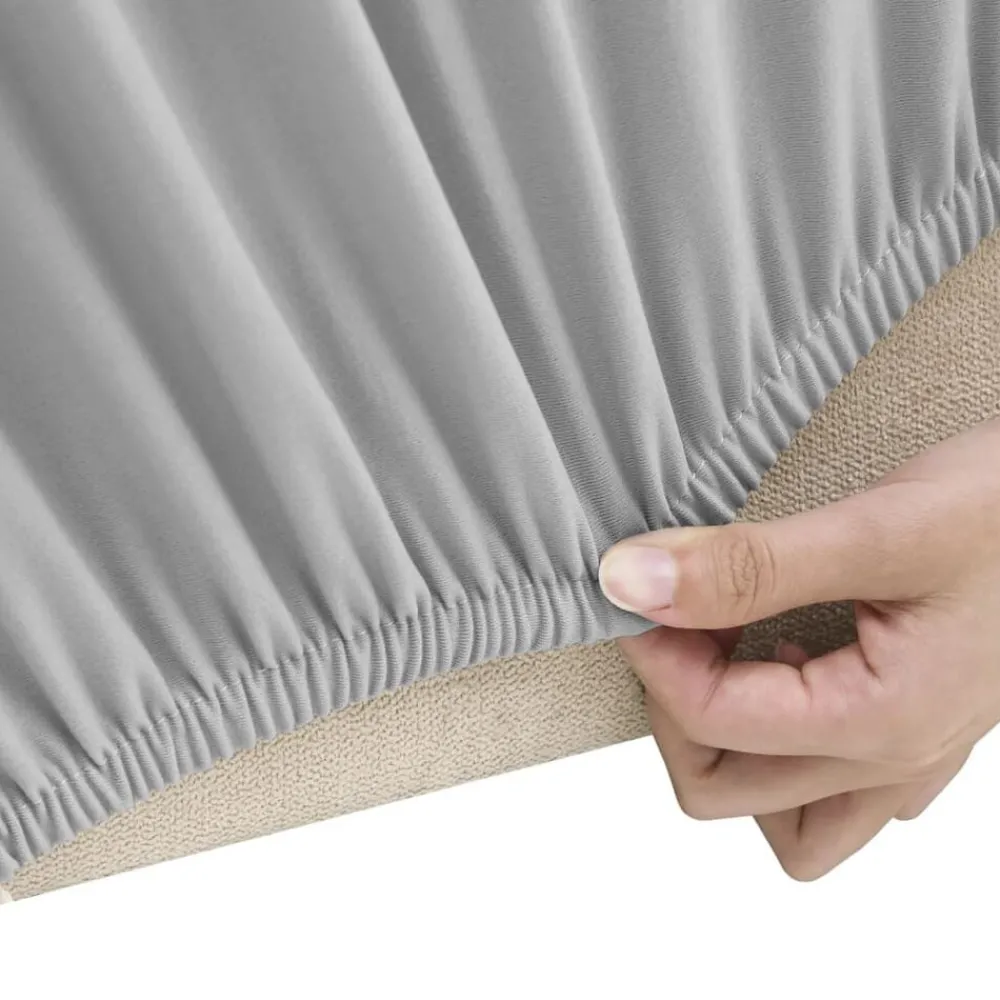 Vierzitsbankhoes stretch polyester jersey>vidaXL New