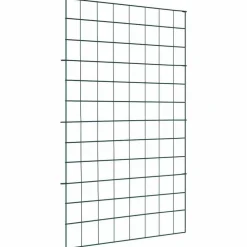Tuinafscheidingen*vidaXL Vijverhekken Set 8 pcs Groen 50 x 80 cm Staal