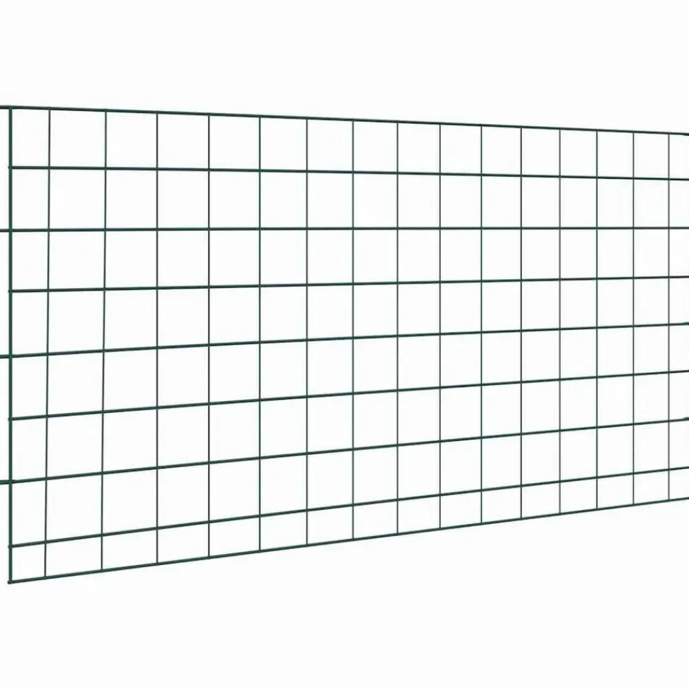 Vijverhekken Set 5 pcs Groen 100 x 50 cm Staal>vidaXL Clearance