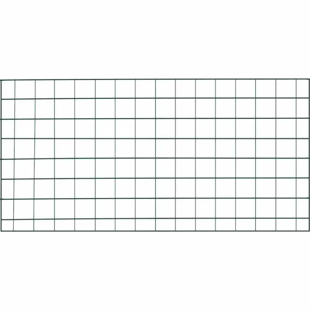 Vijverhekken Set 5 pcs Groen 100 x 50 cm Staal>vidaXL Clearance