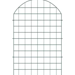 Tuinafscheidingen*vidaXL Vijverhekken Set 8 pcs Groen 50 x 80 cm Staal