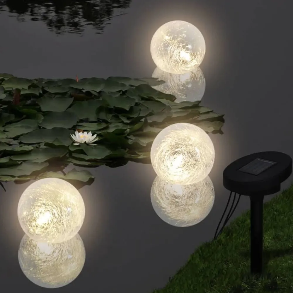 Vijververlichting drijvende bollen LED>vidaXL Online