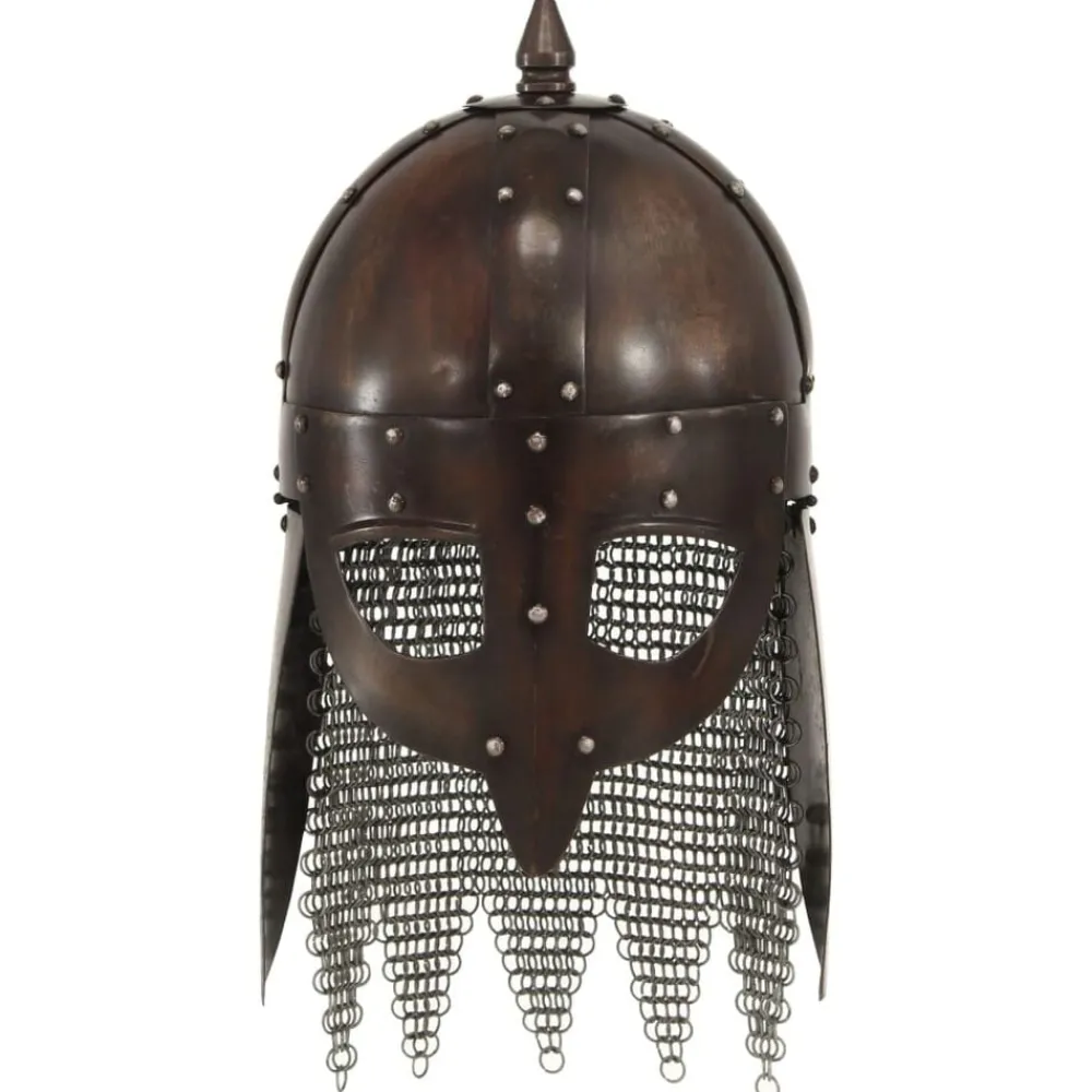 Vikinghelm replica LARP staal koperkleurig>vidaXL Outlet
