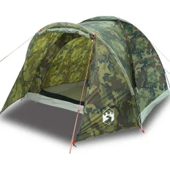 Buitensport*vidaXL Vistent 2-persoons waterdicht Camouflage