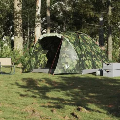 Buitensport*vidaXL Vistent 2-persoons waterdicht Camouflage