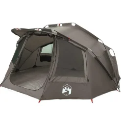 Buitensport*vidaXL Vistent 5-persoons waterdicht Grijs