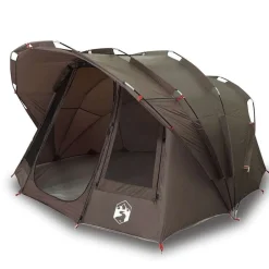 Buitensport*vidaXL Vistent 5-persoons waterdicht Bruin