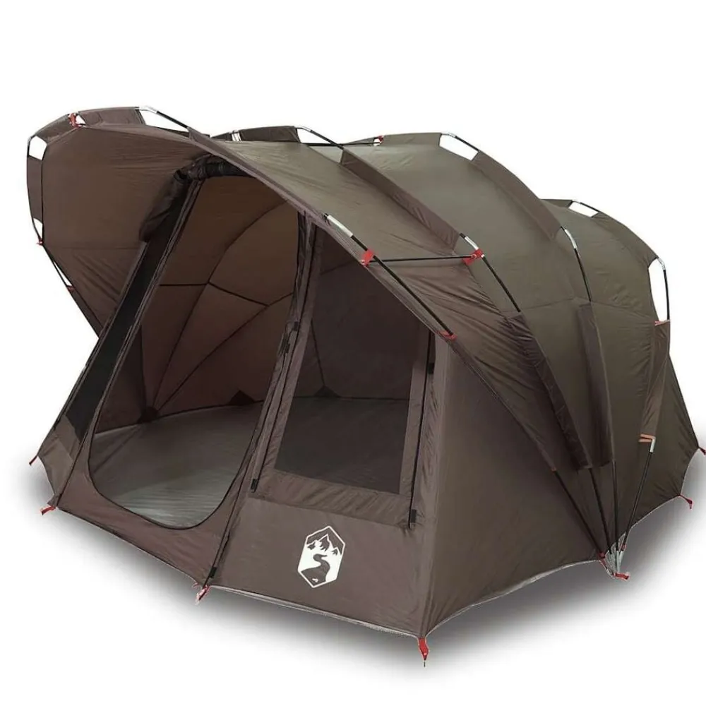 Buitensport*vidaXL Vistent 5-persoons waterdicht Bruin
