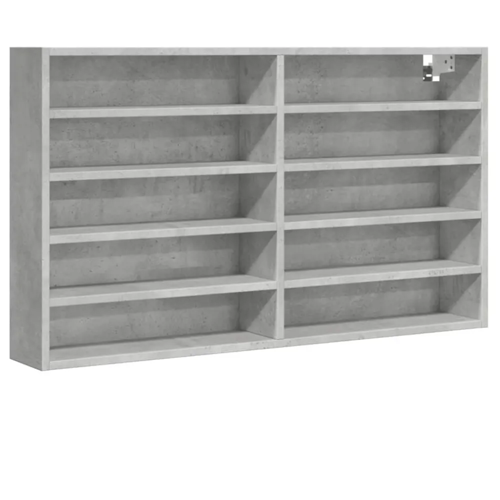 Vitrinekast 100x15x58 cm bewerkt hout>vidaXL