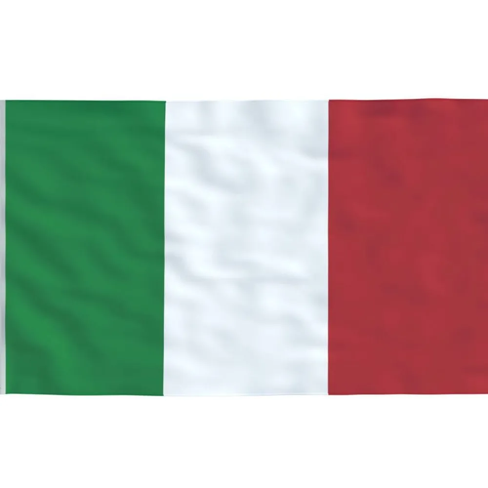 Woon- & Tuinaccessoires*vidaXL Vlag Italië 90x150 cm