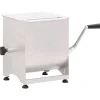 Keuken & Eetkamer*vidaXL Vleesmixer met bak roestvrij staal zilverkleurig