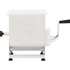 Keuken & Eetkamer*vidaXL Vleesmixer met bak roestvrij staal zilverkleurig