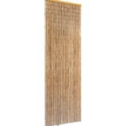 Woon- & Tuinaccessoires*vidaXL Vliegengordijn 56x185 cm bamboe Bruin