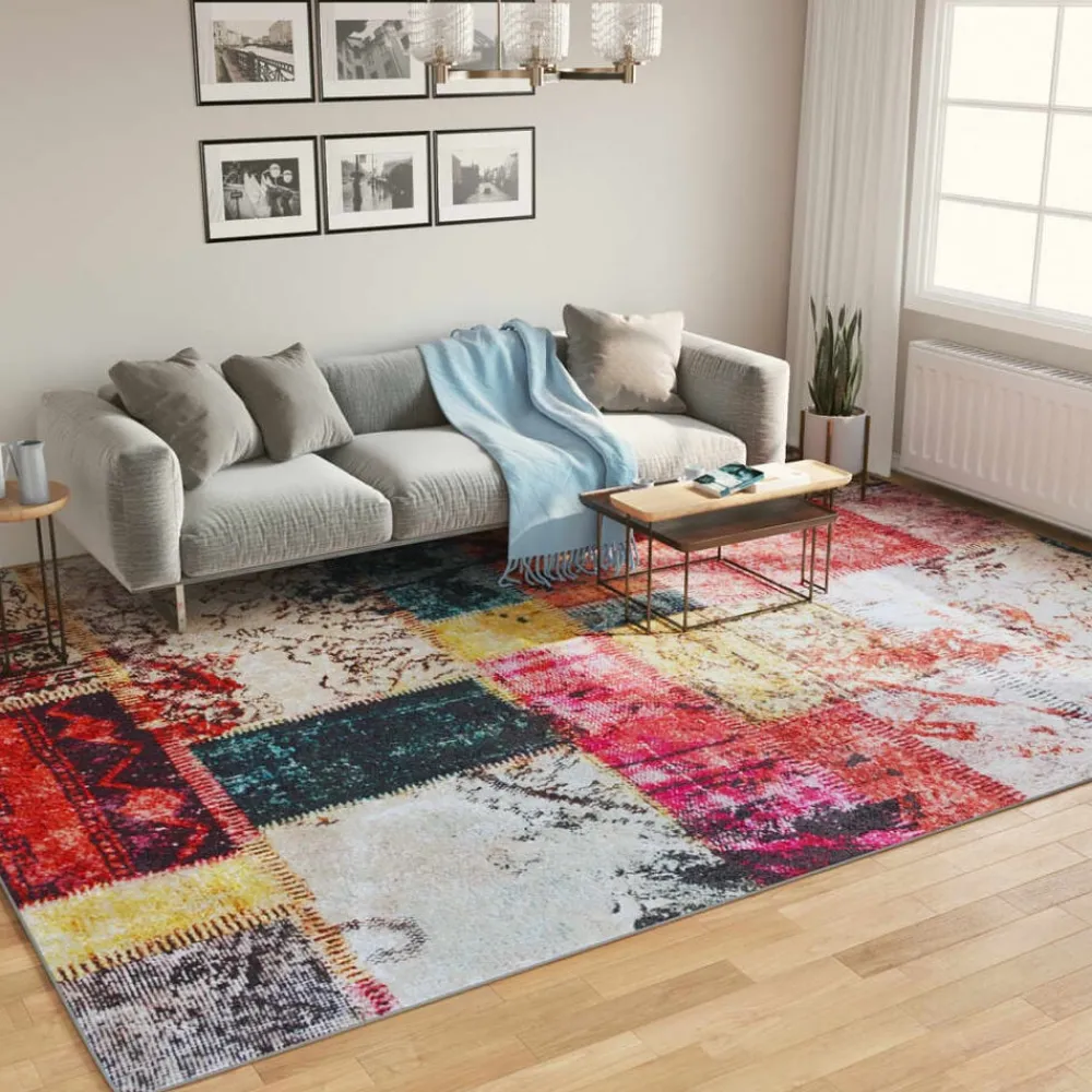 Vloerkleed wasbaar 400x300 cm meerkleurig>vidaXL Sale