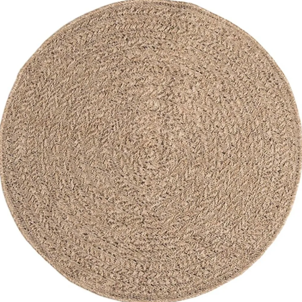 Vloerkleed ZIZUR binnen en buiten 90 cm jute look>vidaXL