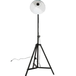 Verlichting*vidaXL Vloerlamp 25 W E27 61x61x90/150 cm verweerd Blauw