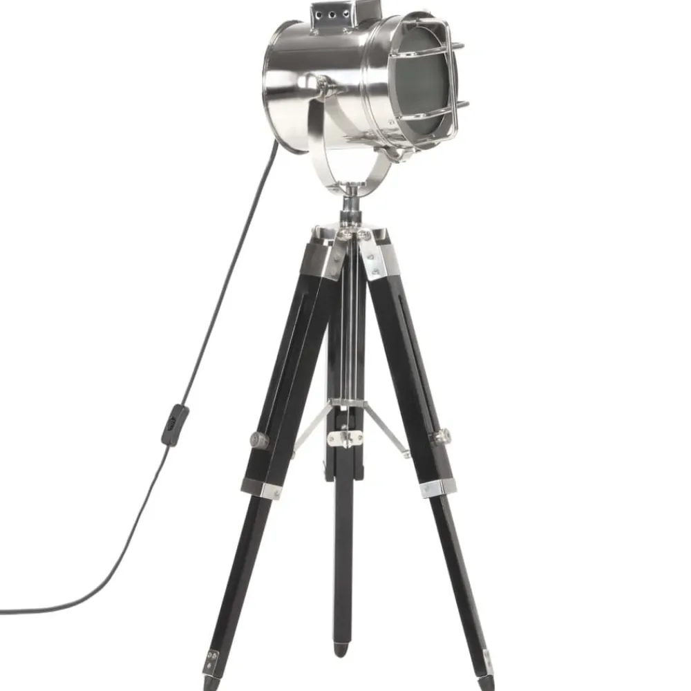 Vloerlamp driepoot 69 cm massief mangohout>vidaXL Hot