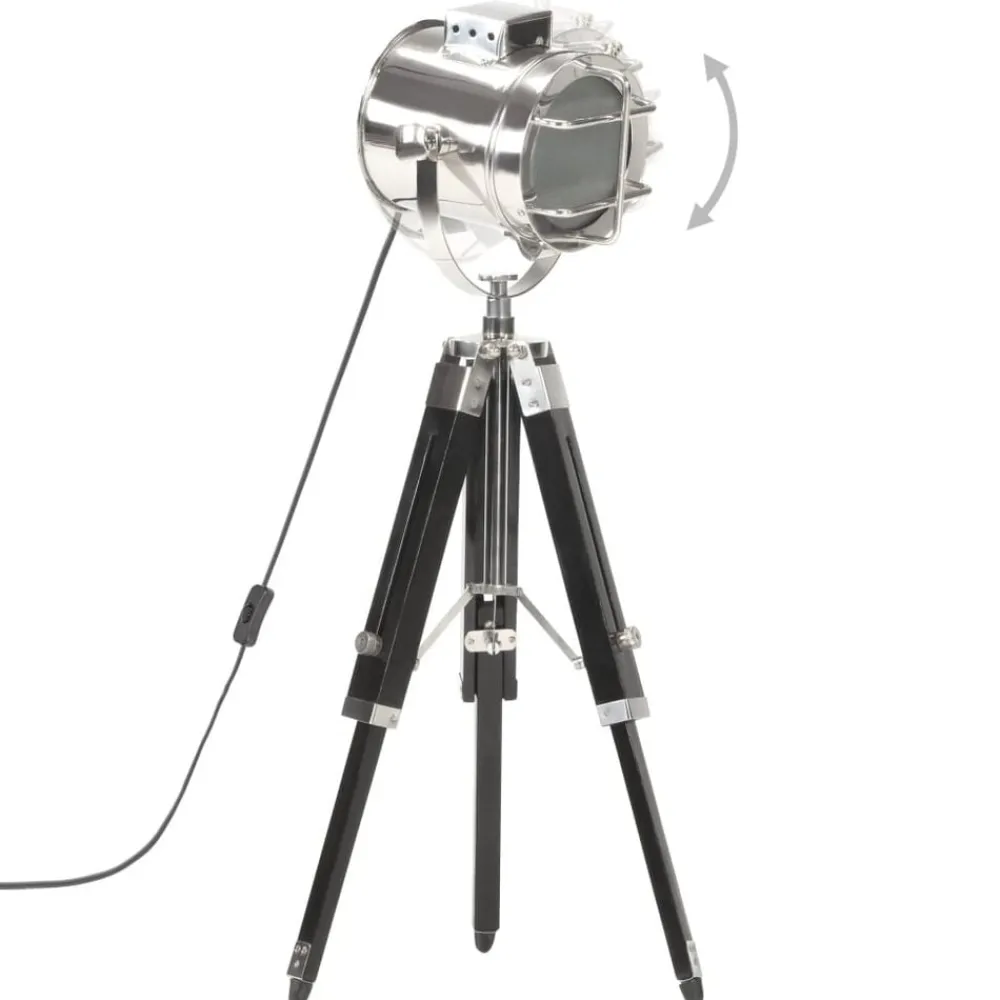 Vloerlamp driepoot 69 cm massief mangohout>vidaXL Hot