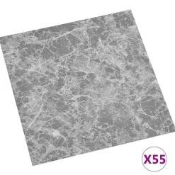 Vloerplanken 55 pcs Beton Grijs 5,11 m² PVC><noscript><img width=