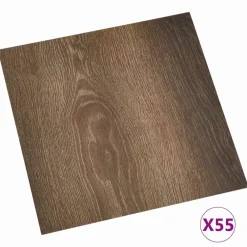 Vloerplanken 55 pcs Bruin 5,11 m² PVC><noscript><img width=