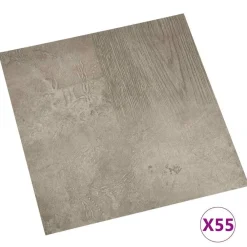 Vloerplanken 55 pcs Grijs 5,11 m² PVC><noscript><img width=
