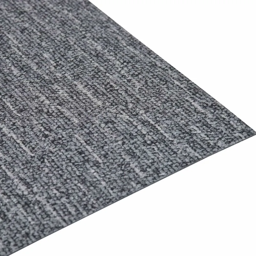 Bouwmaterialen*vidaXL Vloerplanken 55 pcs Grijs 5,11 m² PVC Wit en grijs