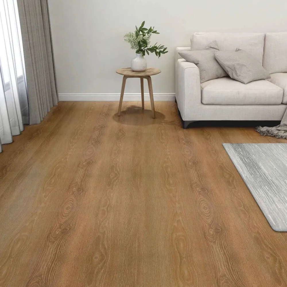 Vloerplanken 55 pcs Bruin 5,11 m² PVC>vidaXL Hot