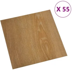 Vloerplanken 55 pcs Bruin 5,11 m² PVC><noscript><img width=