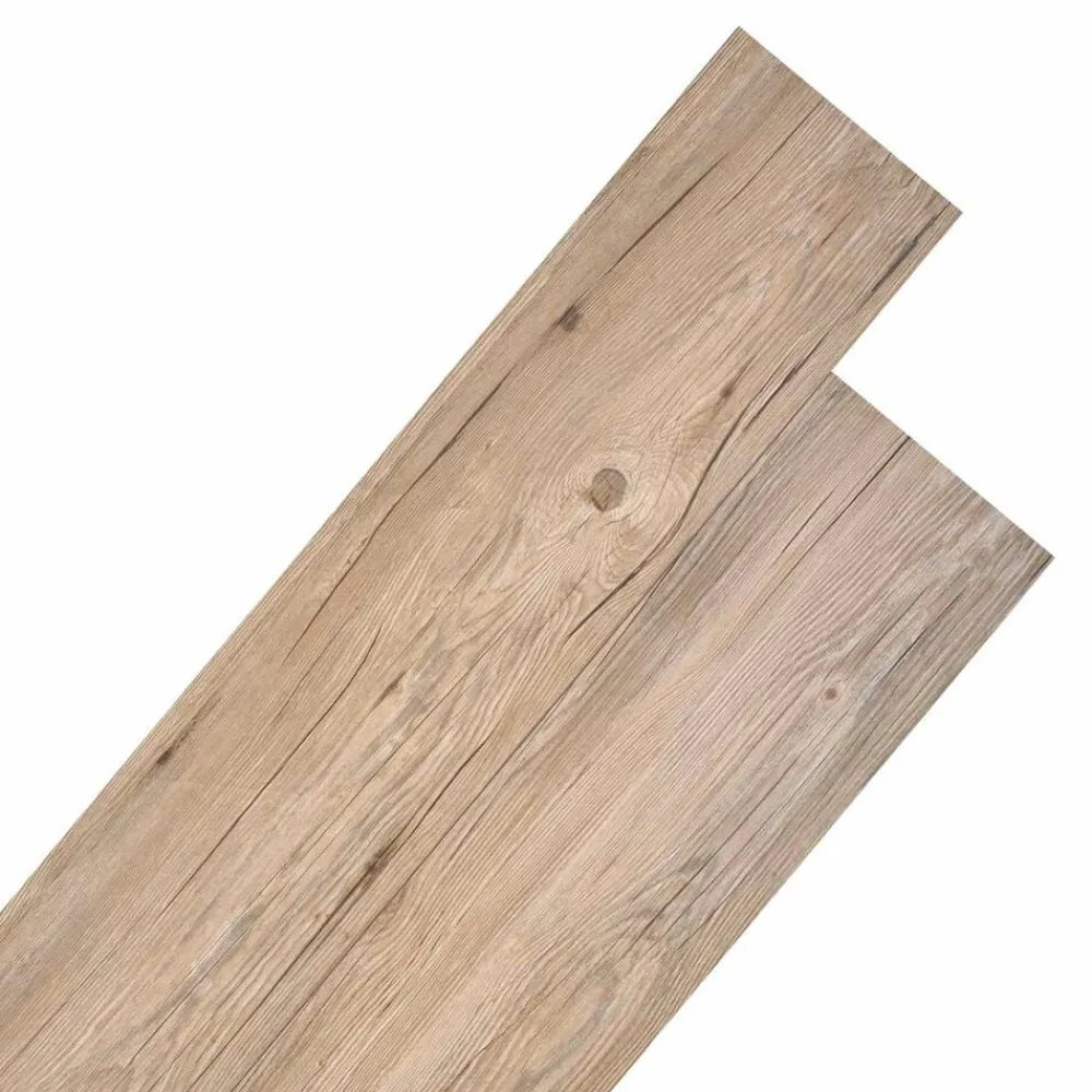 Vloerplanken 18 pcs Bruin 5,26 m² PVC>vidaXL New