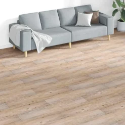 Vloerplanken 18 pcs Bruin 5,26 m² PVC>vidaXL New