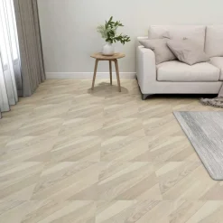 Vloerplanken 55 pcs Beige 5,11 m² PVC>vidaXL