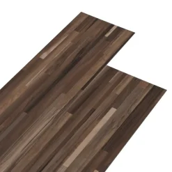 Bouwmaterialen*vidaXL Vloerplanken 36 pcs 5,02 m² PVC Gestreept Bruin